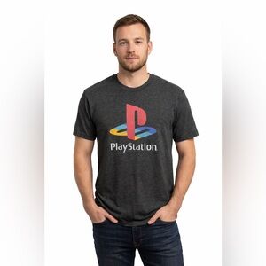 PlayStation Logo Graphic Tee | Size Small